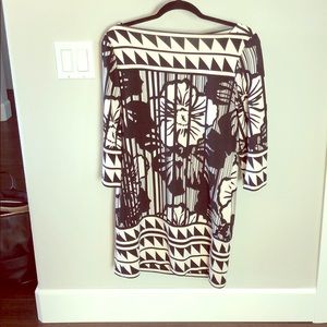 DVF shift dress